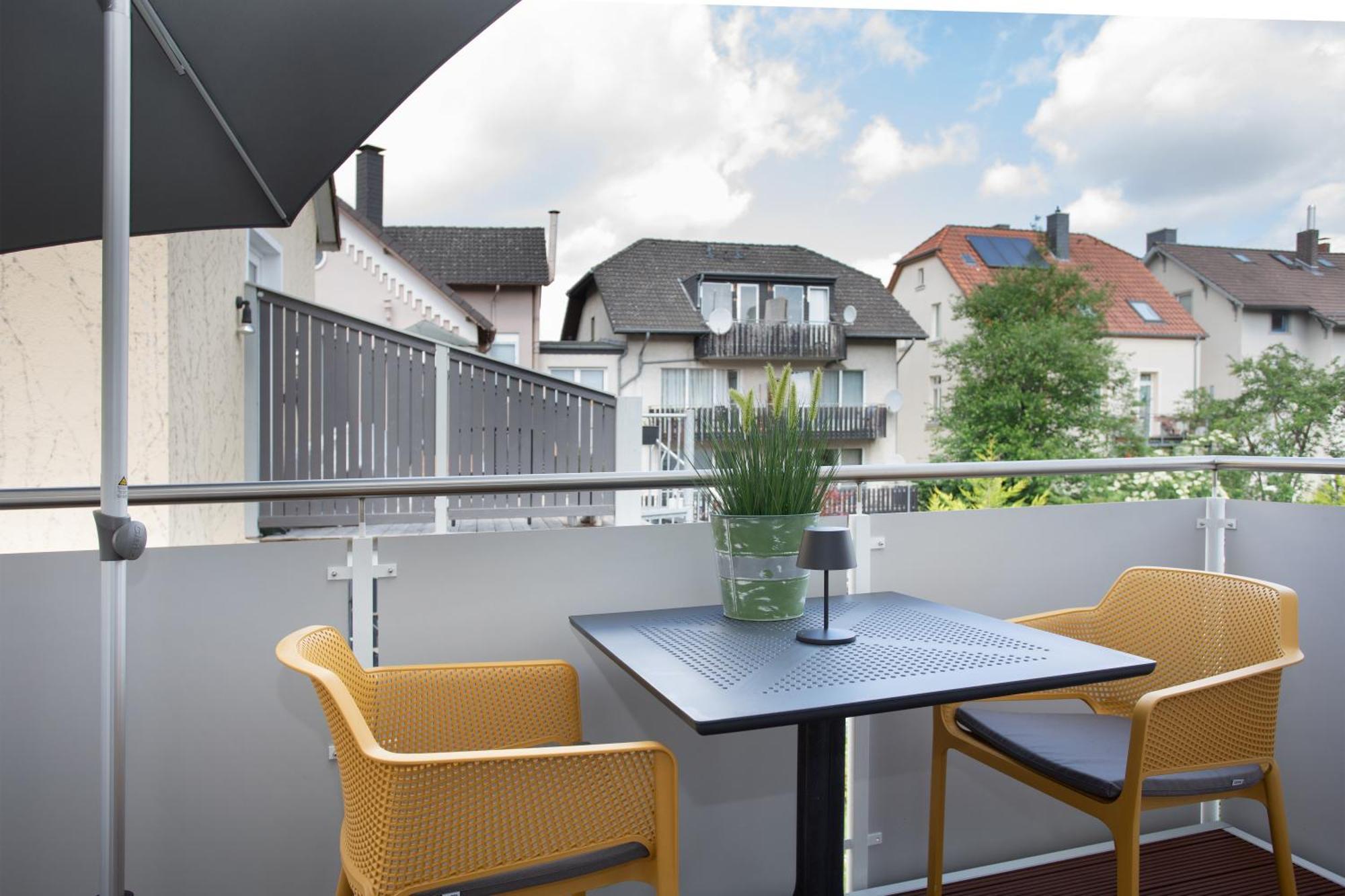 Apartmenthaus Am Kaiser-Wilhelm-Park 代特莫尔德 外观 照片